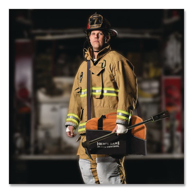 ABSORBENT SPECIALTY PRODUCTS Flood Barrier Duffel Bag Kit, (1) Duffel, (4) 17 ft Flood Barriers (QKDQDDUFF174) thumbnail 3