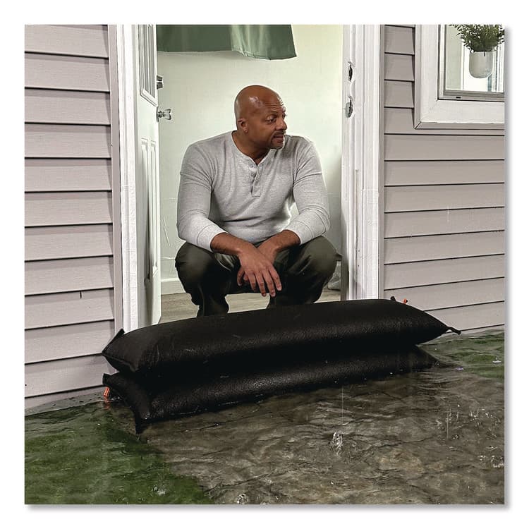 ABSORBENT SPECIALTY PRODUCTS Flood Bags, 12" x 48" x 3.5", 25/Box (QKDQD124825) thumbnail 4