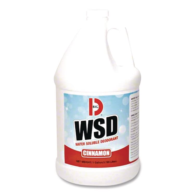 BIG D Water-Soluble Deodorant, Cinnamon, 1 gal Bottle, 4/Carton (BGD1611) thumbnail 2