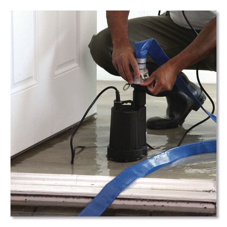 ABSORBENT SPECIALTY PRODUCTS Pump Kit, (1) Pump, (2) 10 ft Water Barriers, (4) 10 ft Water Dams, 50 ft 1.5" dia Hose with Connectors (QKDQDPK3) thumbnail 4