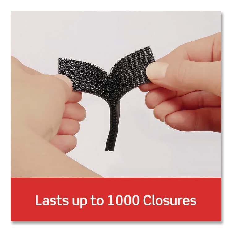 3M/COMMERCIAL TAPE DIV. Extreme Fasteners, 1" x 10 ft, Black (MMMRF6761) thumbnail 3