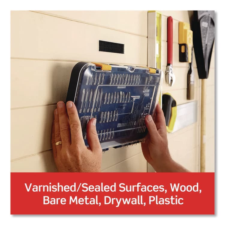 3M/COMMERCIAL TAPE DIV. Extreme Fasteners, 1" x 10 ft, Black (MMMRF6761) thumbnail 4