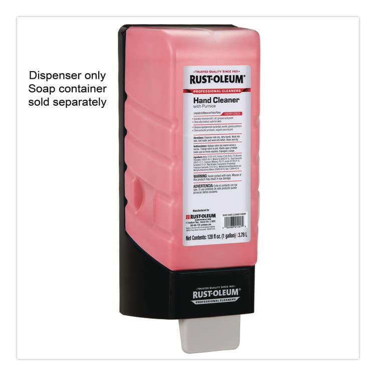 RUST-OLEUM CORPORATION Professional Hand Cleaner with Pumice Dispenser, 6.63 x 6.63 x 7.63, Black (RST383464) thumbnail 4