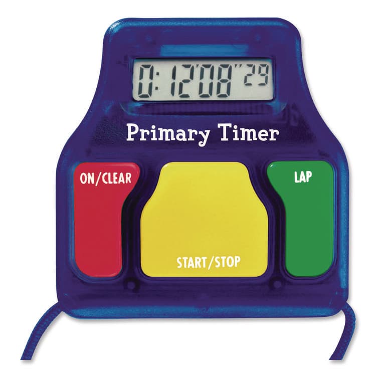 LEARNING RESOURCES Student Timer, LCD, 2.5 x 6.3 x 2.5, Assorted Colors, 6 Timers (LRNLER8136) thumbnail 2