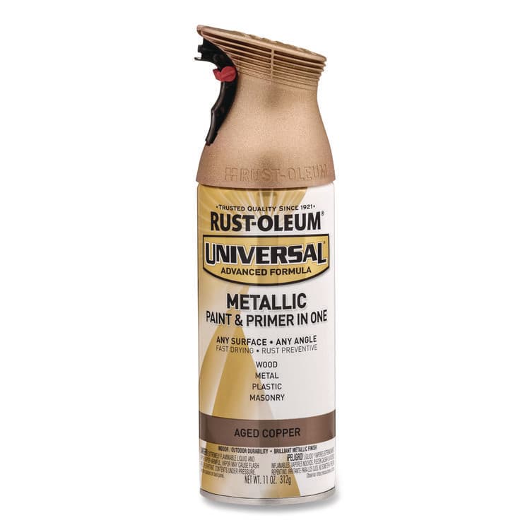 RUST-OLEUM CORPORATION Universal Premium Spray Paint, Aged Copper, 12 oz Aerosol Can (RST249132EA)
