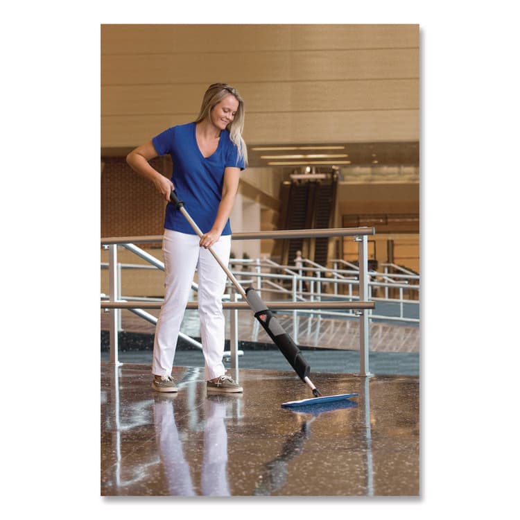 NEXSTEP COMMERCIAL PRODUCTS MaxiPlus All-in-One Cleaning System, 60" Metallic/Black Aluminum Handle (NCP96957M) thumbnail 4