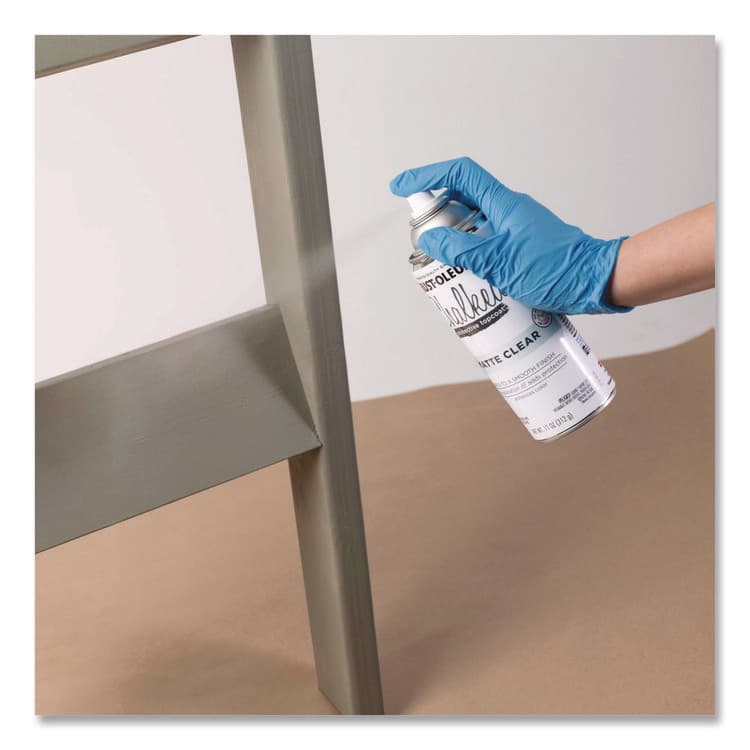 RUST-OLEUM CORPORATION Ultra Matte Chalked Paint, Matte Country Gray, 12 oz Aerosol Can, 6/Carton (RST302593) thumbnail 4