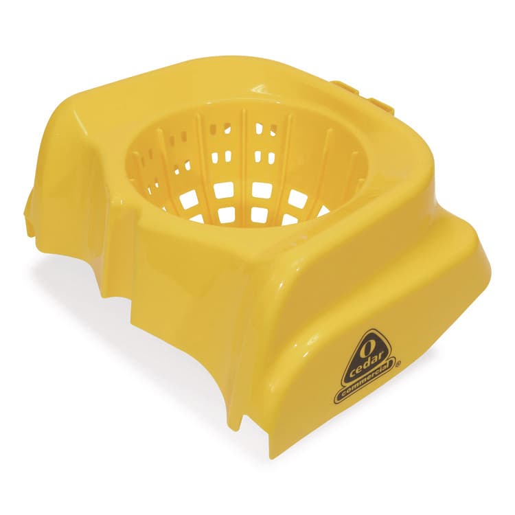 NEXSTEP COMMERCIAL PRODUCTS MaxiRough Institutional Mop Bucket and Wringer, 35 qt, Yellow (NCP96979) thumbnail 2