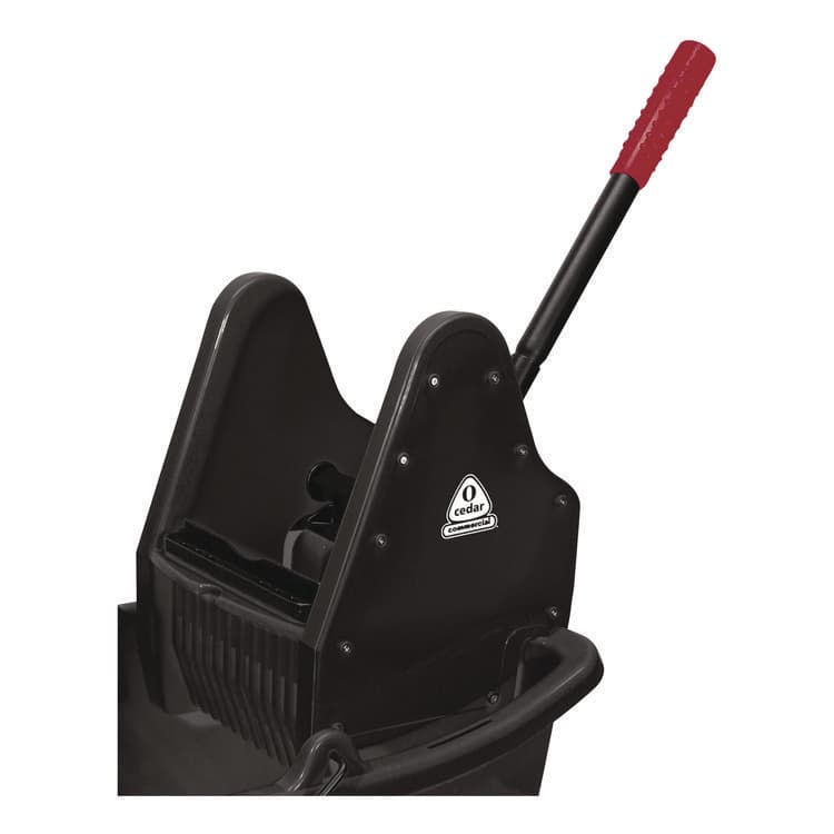 NEXSTEP COMMERCIAL PRODUCTS Premier Downpress Mop Bucket and Wringer, 35 qt, Black (NCP96998) thumbnail 2
