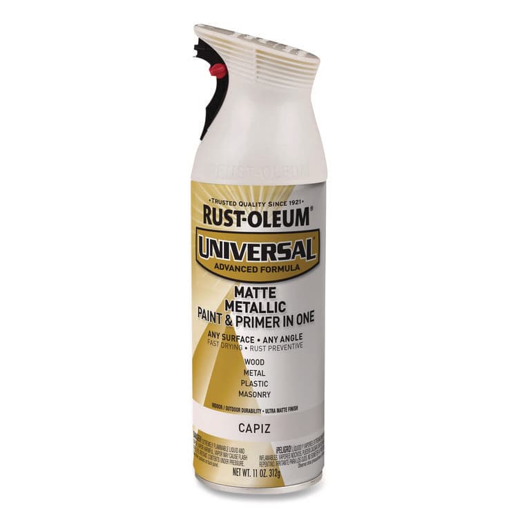 RUST-OLEUM CORPORATION Universal Premium Spray Paint, Metallic Capiz, 11 oz Aerosol Can (RST371597EA)