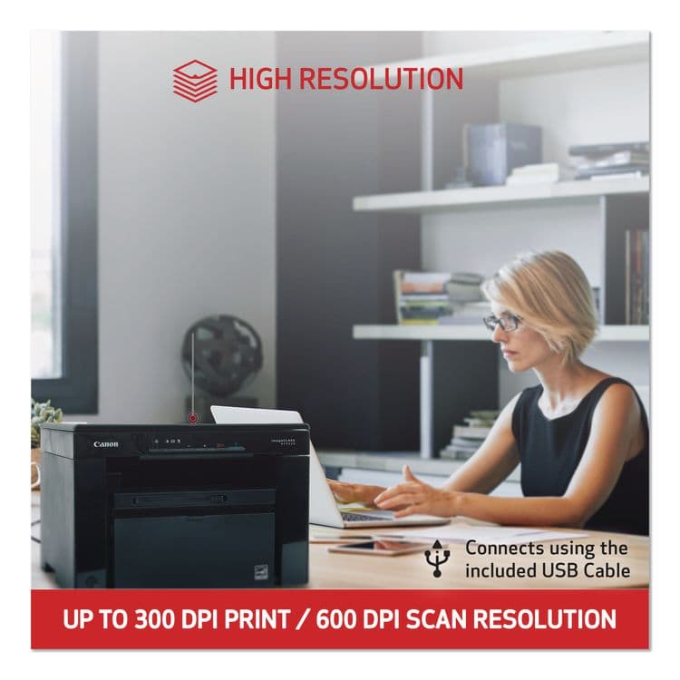 CANON USA, . imageCLASS MF3010VP Wireless Multifunction Laser Printer, Copy/Print/Scan (CNM5252B037) thumbnail 4