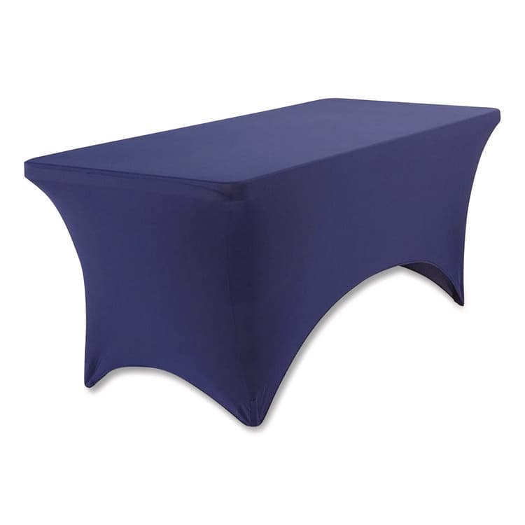 ICEBERG ENTERPRISES iGear Fabric Table Cover, Polyester/Spandex, 30 "x 72", Blue (ICE16526) thumbnail 2