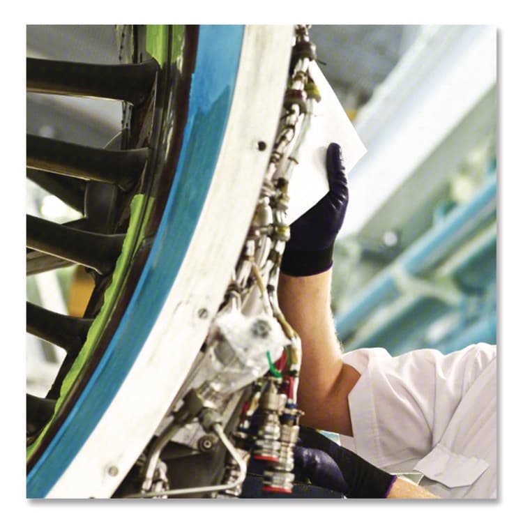 KIMBERLY-CLARK PROFESSIONAL W Aviation Wet Wipe System Bucket, 1 gal, Blue/Gray, 4/Carton (KCC28646) thumbnail 4