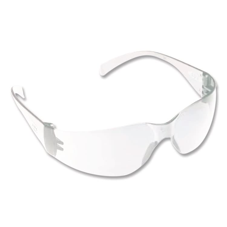 3M/COMMERCIAL TAPE DIV. Virtua Wraparound Protective Eyewear, Frameless, Clear Single Lens, 100/Carton (MMM1132901)