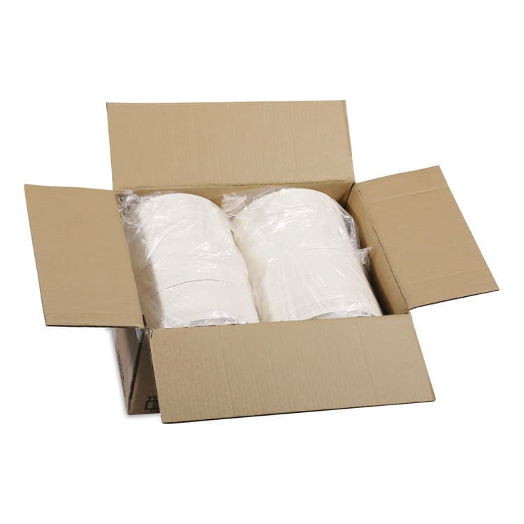 PACTIV EVERGREEN CORPORATION EarthChoice Fiber-Blend Bagasse Dinnerware, Plate, 9" dia, White, 500/Carton (PCTYMC50009BB) thumbnail 4