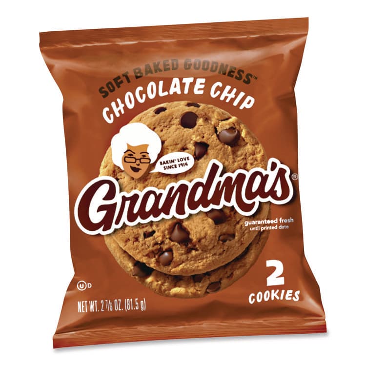 FRITO-LAY, . Cookies - Single Serve, Chocolate Chip, 2.5 oz Packet, 60/Carton (GRMFRI45092) thumbnail 2