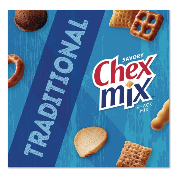 GENERAL MILLS Traditional Snack Mix, 1.75 oz Snack Pack, 60 Packs/Carton (GNM1240) thumbnail 4