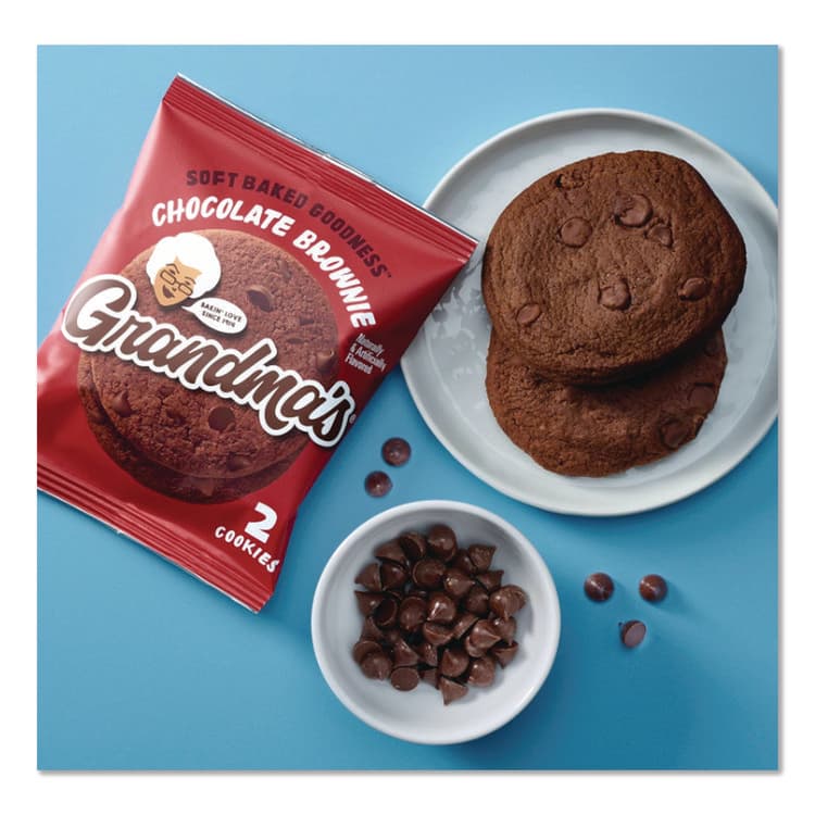 FRITO-LAY, . Cookies - Single Serve, Chocolate Brownie, 2.5 oz Packet, 60/Carton (GRMFRI10310) thumbnail 3