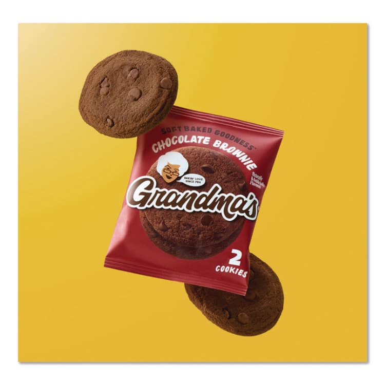 FRITO-LAY, . Cookies - Single Serve, Chocolate Brownie, 2.5 oz Packet, 60/Carton (GRMFRI10310) thumbnail 4