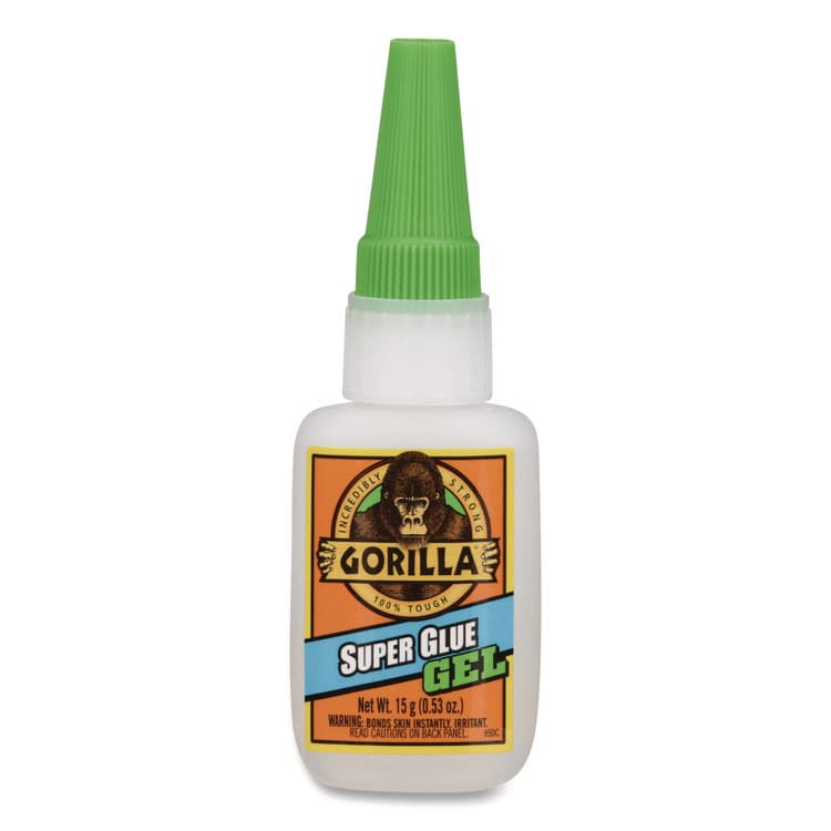 GORILLA GLUE COMPANY Super Glue Gel, 0.53 oz, Dries Clear (GOR7600101)
