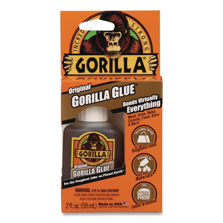 GORILLA GLUE COMPANY Original Formula Glue, 2 oz, Dries Light Brown (GOR5000206) thumbnail 3