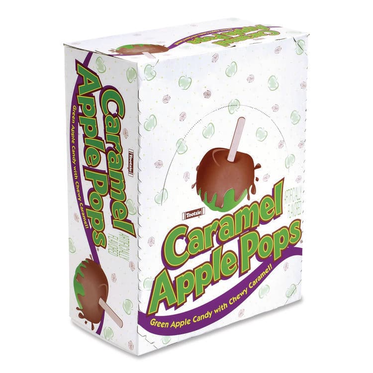 TOOTSIE ROLL INDUSTRIES Caramel Apple Pops, 0.63 oz, 48/Carton (GRR20900083)