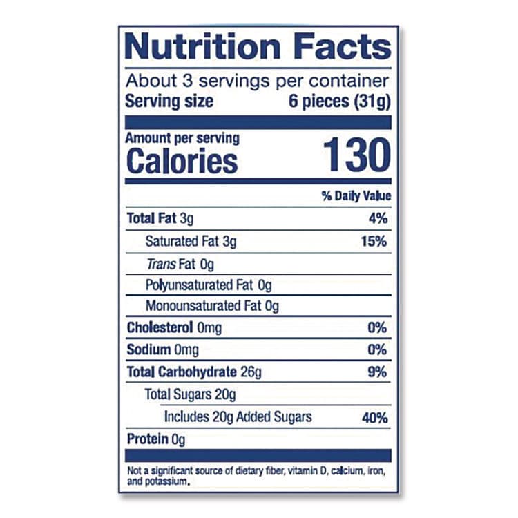 MORINAGA AMERICA Fruit Chews, Tropical, Peg Bag 3.53 oz, 6/Carton (HIE00434) thumbnail 4