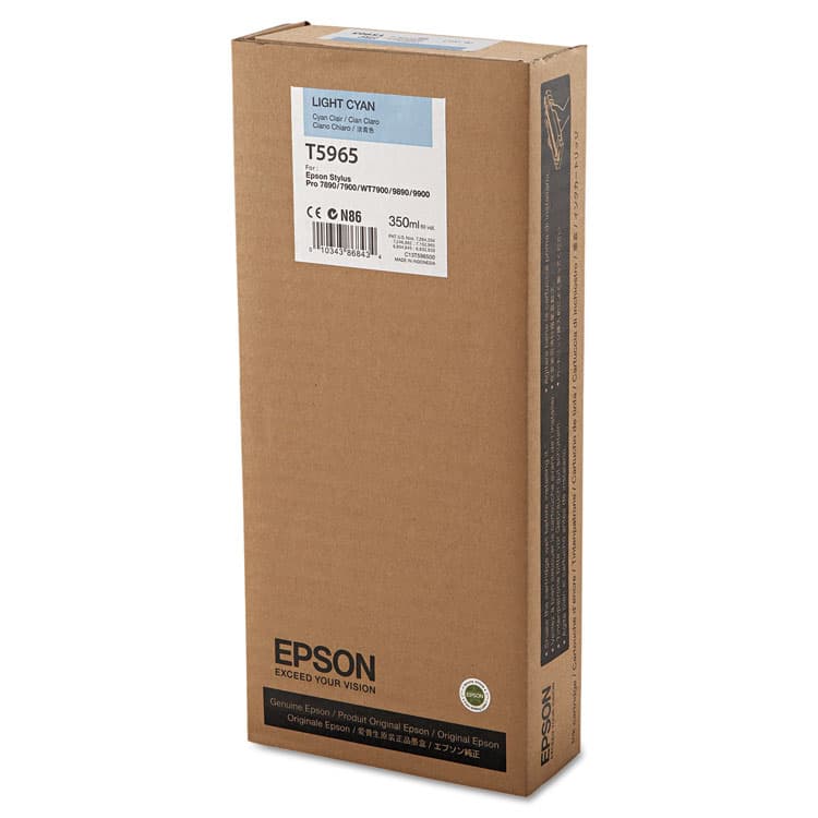 EPSON AMERICA, . T596500 UltraChrome HDR Ink, Light Cyan (EPST596500)