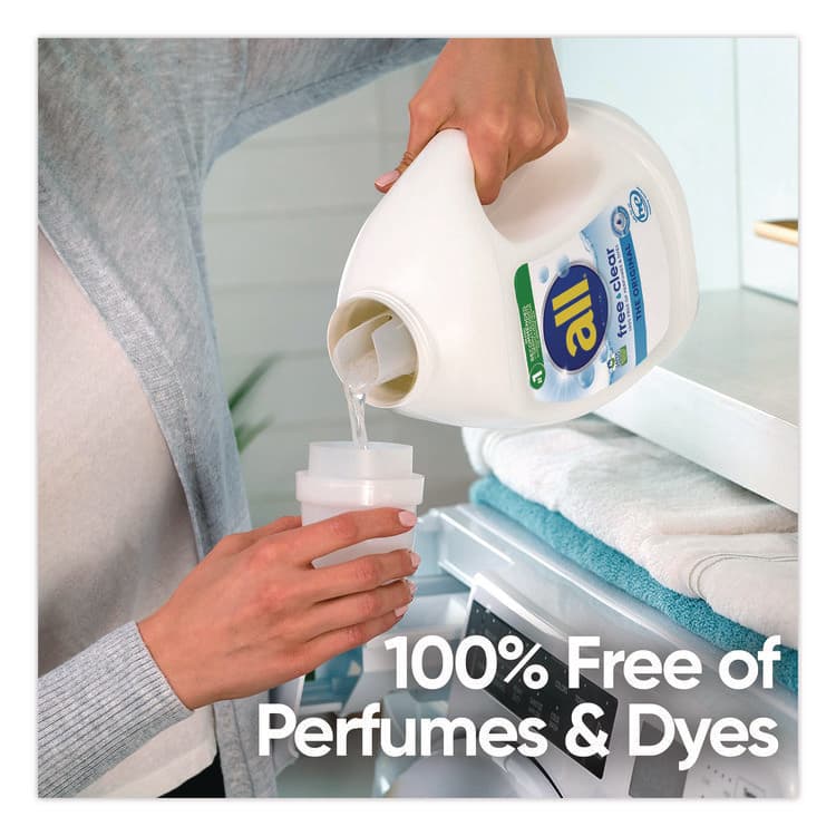 DIAL PROFESSIONAL Free Clear HE Laundry Detergent, 24 Loads, Unscented, 30 oz Bottle, 6/Carton (DIA47427) thumbnail 2