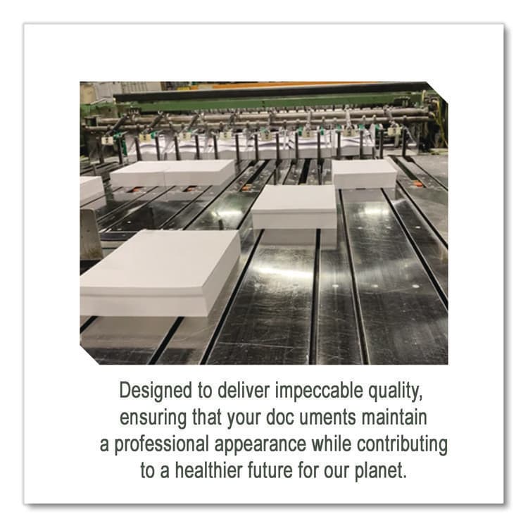 AMERICAN EAGLE PAPER MILLS Recycled Multipurpose Paper, 92 Bright, 20 lb Bond Weight, 8.5 x 14, White, 500/Ream, 5 Reams/Carton (AEM31550502CT) thumbnail 4