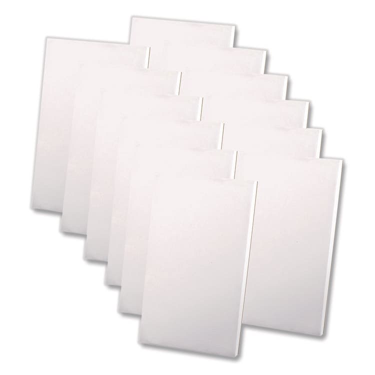 AMPAD/DIV. OF AMERCN PD&PPR Scratch Pads, Unruled, (100) White 3 x 5 Sheets, 12/Pack (TOP21730)