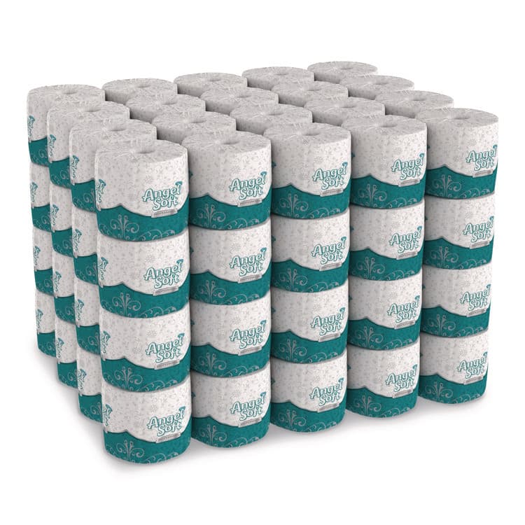 GEORGIA PACIFIC Angel Soft ps Premium Bathroom Tissue, Septic Safe, 2-Ply, White, 450 Sheets/Roll, 80 Rolls/Carton (GPC16880)