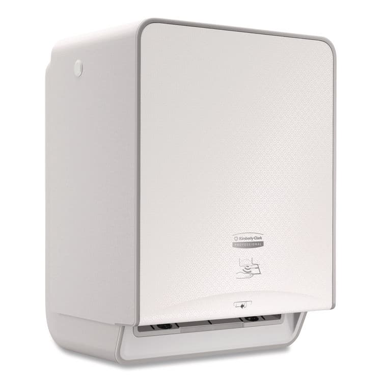 KIMBERLY CLARK ICON Automatic Roll Towel Dispenser, 20.12 x 16.37 x 13.5, White Mosaic (KCC58710)