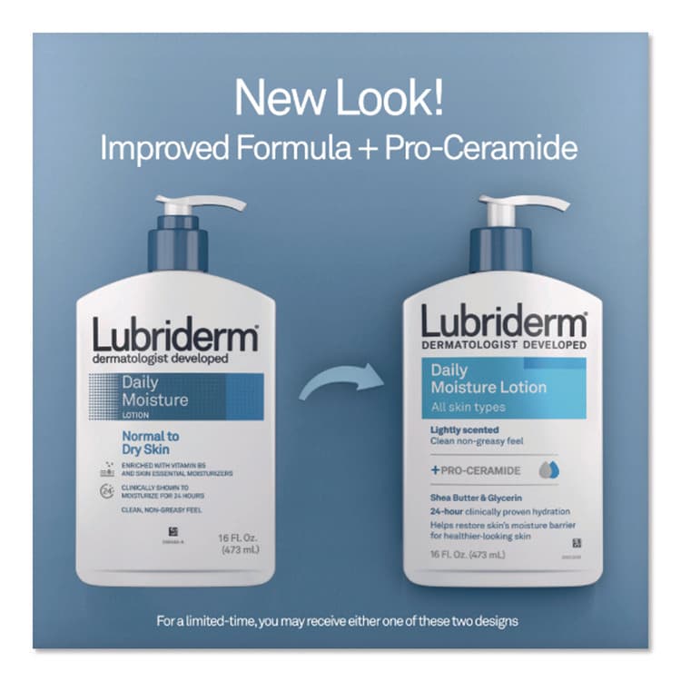 JOHNSON & JOHNSON Skin Therapy Hand and Body Lotion, 16 oz Pump Bottle, Fragrance-Free (PFI48323EA) thumbnail 3