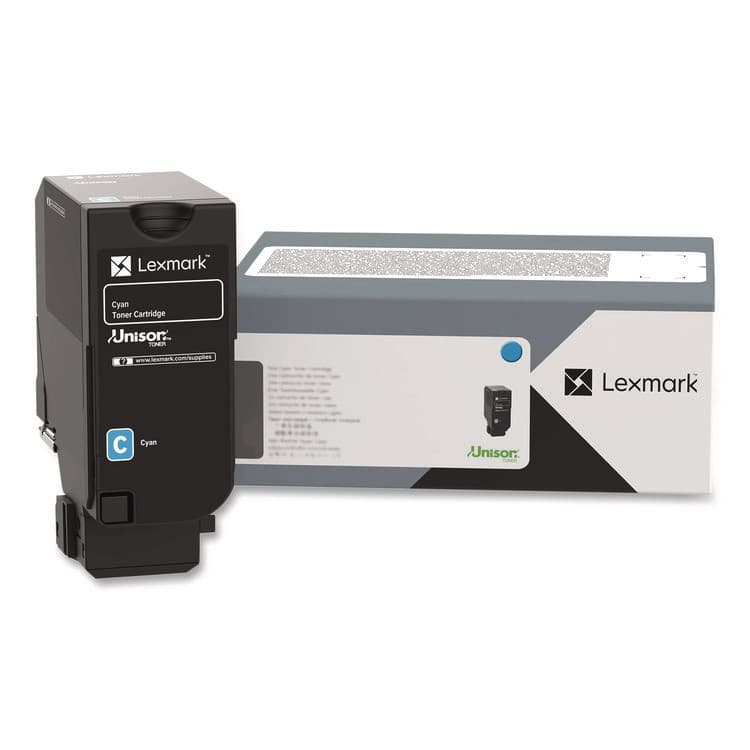 LEXMARK INT'L, . 71C00CG Toner, 5,000, Page-Yield, Cyan (LEX71C00CG)