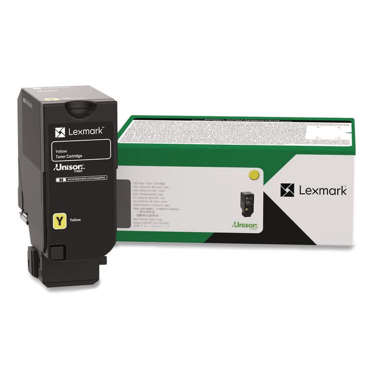 LEXMARK INT'L, . 71C00YG Toner, 5,000, Page-Yield, Yellow (LEX71C00YG)