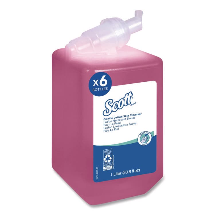 KIMBERLY CLARK Essential Skin Cleanser Refill, Floral Scent, 1,000 mL, 6/Carton (KCC91556) thumbnail 2