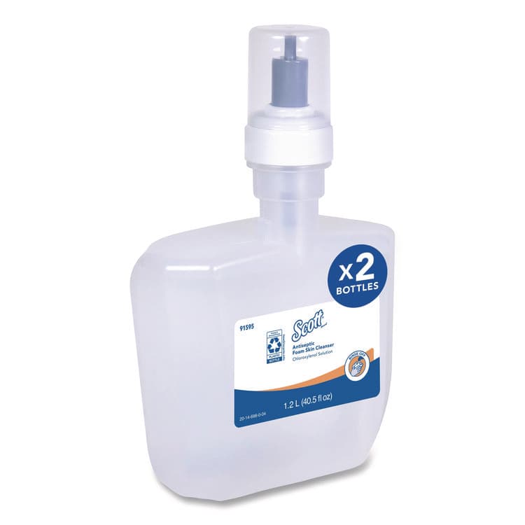 KIMBERLY CLARK Antiseptic Foam Skin Cleanser Refill, Unscented, 1,200 mL (KCC91595) thumbnail 2