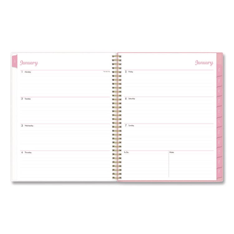 BLUE SKY Mimi Pink Weekly/Monthly Planner, Floral Artwork, 11 x 8.5, Pink/Blue/Rose Cover, 12-Month (Jan to Dec): 2026 (BLS137264) thumbnail 4