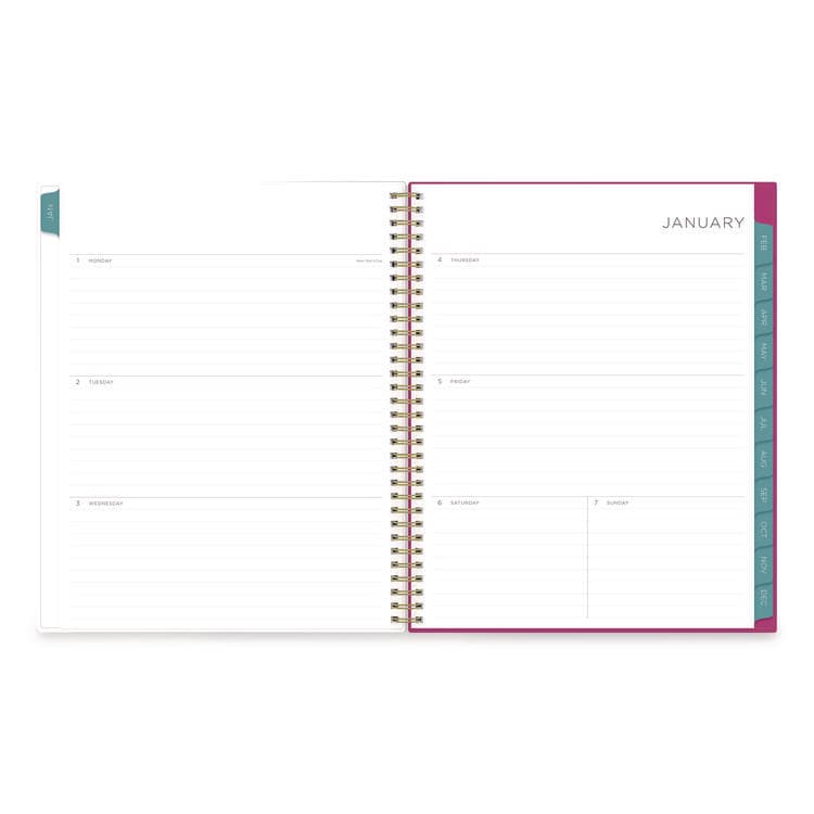 BLUE SKY Kelly Ventura Magenta Bloom Weekly/Monthly Planner, Floral Artwork, 11 x 8.5, Multicolor Cover, 12-Month (Jan to Dec): 2026 (BLS140945) thumbnail 4
