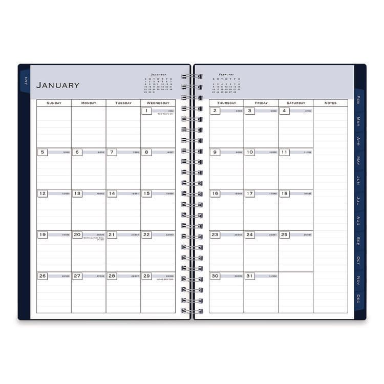 BLUE SKY Passages Weekly/Monthly Planner, 8 x 5, Navy Cover, 12-Month (Jan to Dec): 2026 (BLS148657) thumbnail 4
