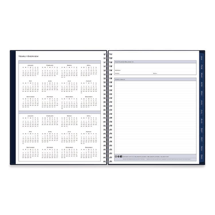 BLUE SKY Passages Monthly Planner, 10 x 8, Navy Cover, 12-Month (Jan to Dec): 2026 (BLS148660) thumbnail 4