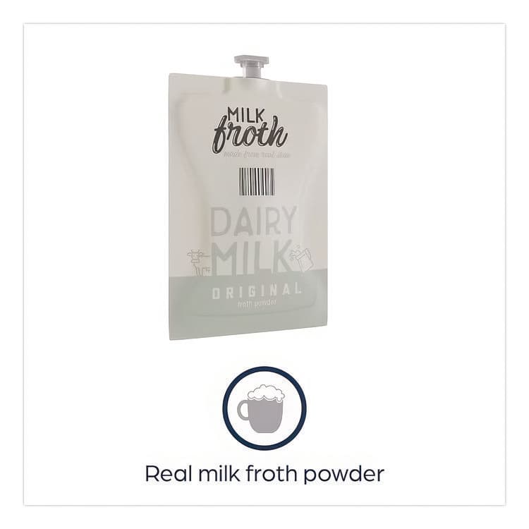 MARS, . FLAVIA Real Milk Froth Freshpacks, 0.46 oz Packet, 72/Carton (MDKMDR12475) thumbnail 4