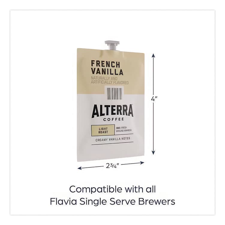 MARS, . Coffee Freshpack Pods, French Vanilla, Medium Roast, 0.23 oz, 100/Carton (MDKMDRA183) thumbnail 2