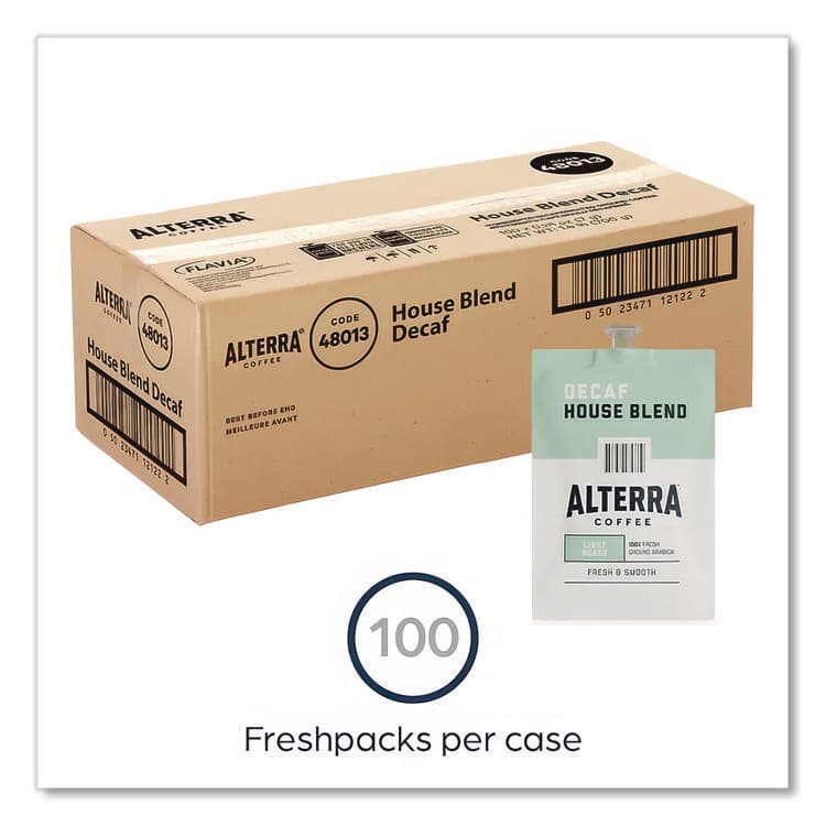 MARS, . Coffee Freshpack Pods, House Blend Decaf, Light Roast, 0.25, 100/Carton (MDKMDRA187) thumbnail 3