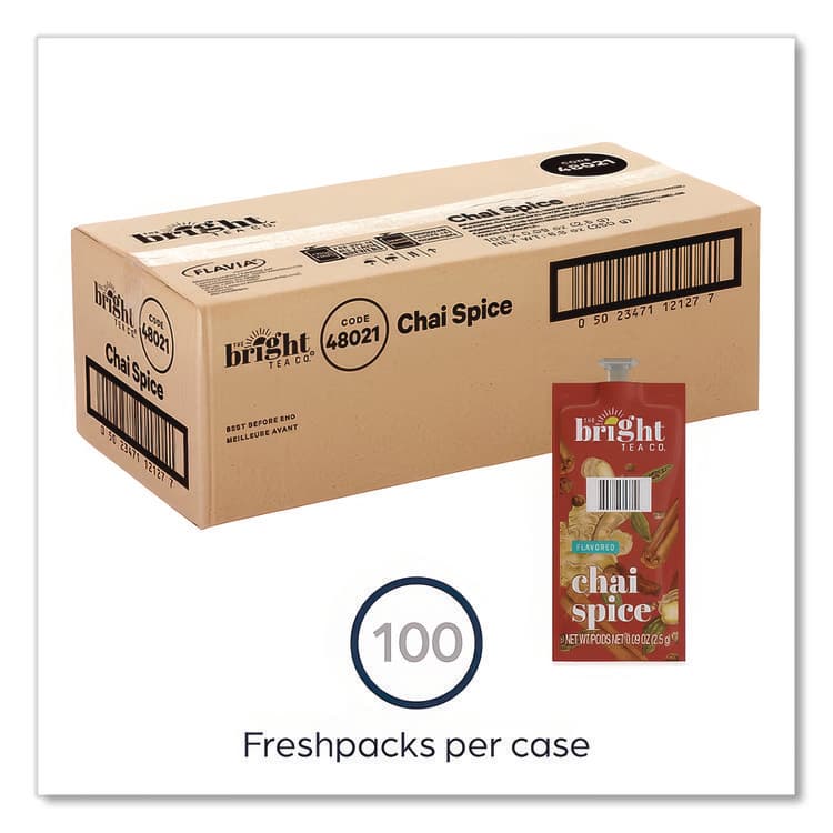 MARS, . Tea Freshpack Pods, Chai Spice, 0.09 oz, 100/Carton (MDKMDRB501) thumbnail 3