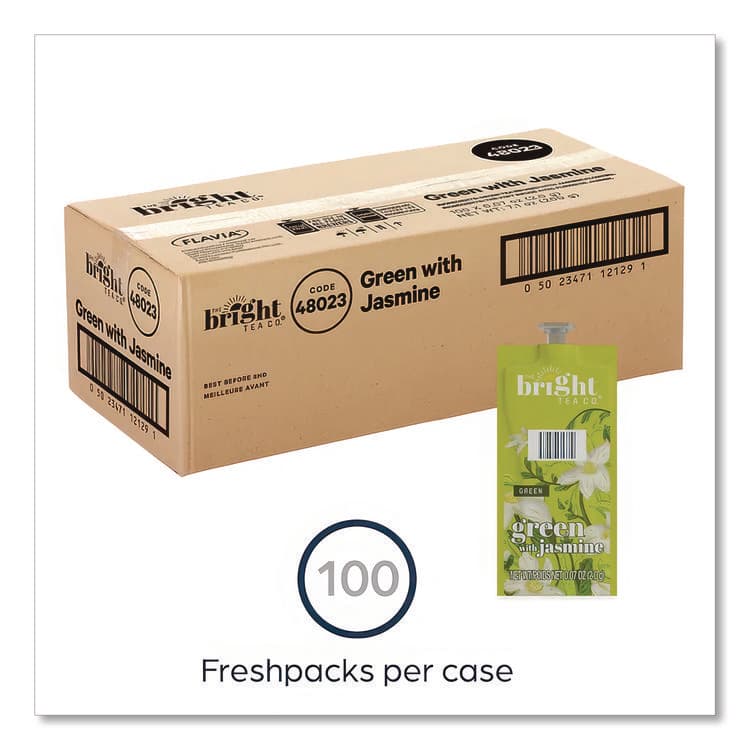 MARS, . Tea Freshpack Pods, Green with Jasmine, 0.03 oz, 100/Carton (MDKMDRB503) thumbnail 3