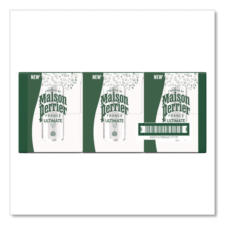 NESTLE Maison Perrier Sparkling Water, Plain, 11.15 oz, 8 Cans/Box (PRR60171) thumbnail 2
