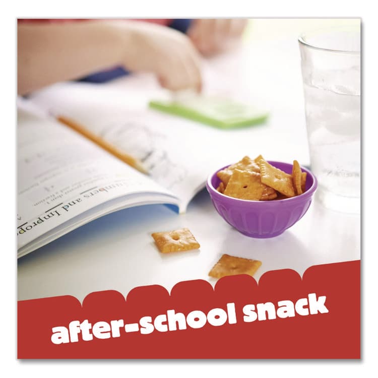 KELLOGG'S Cheez-It Crackers, 1.5 oz Single-Serving Snack Pack, 8/Box (KEB12233) thumbnail 3