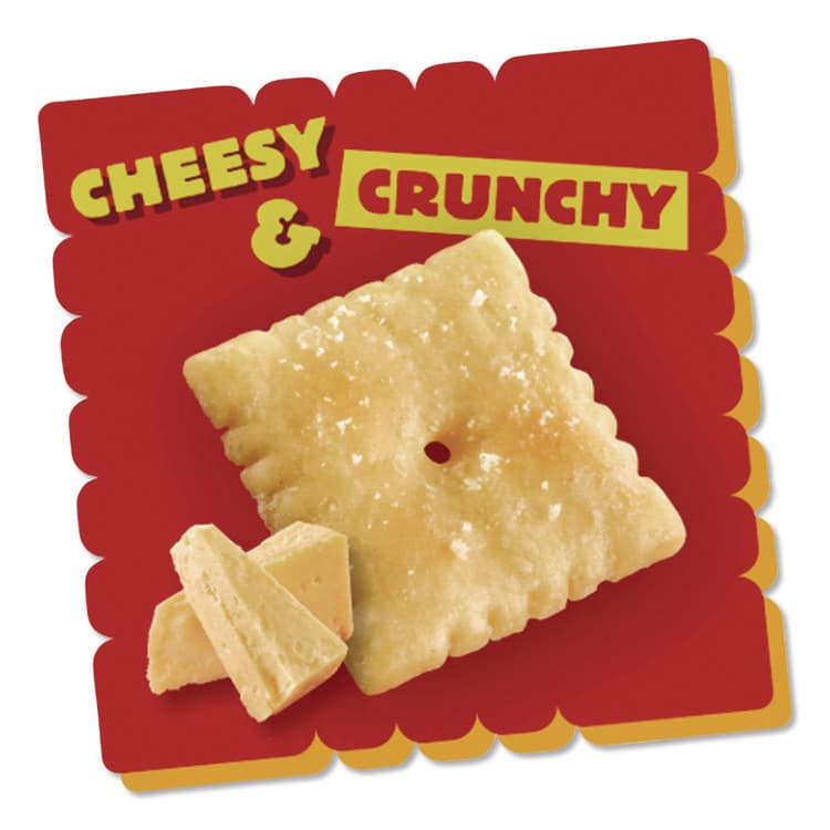 KELLOGG'S Cheez-it Crackers, 1.5 oz Bag, White Cheddar, 45/Carton (KEB10892) thumbnail 2